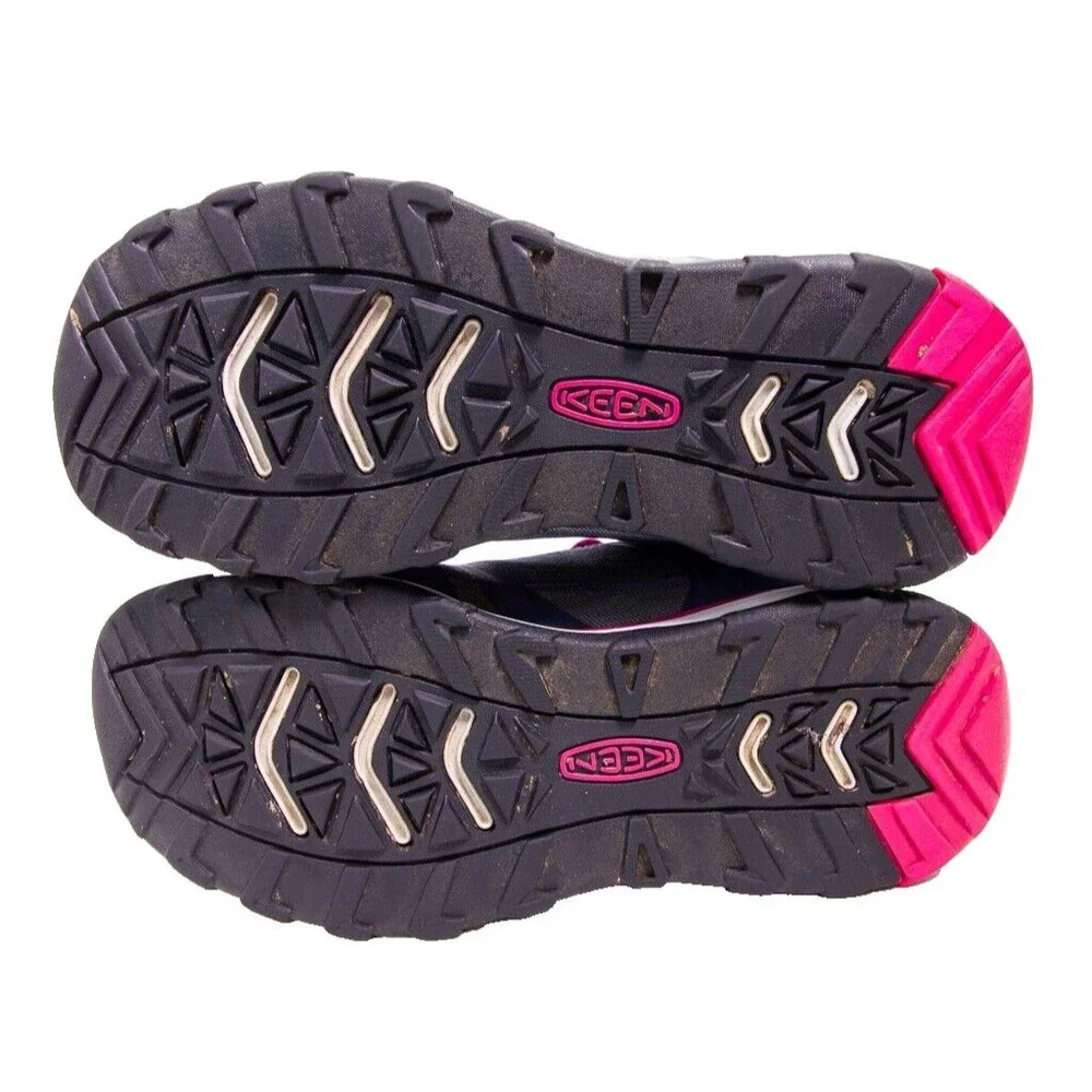 KEEN Terradora II Hiking Trail Shoes Women's Size 4 Gray Pink Low Top